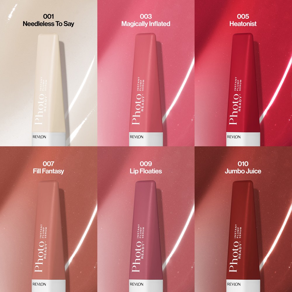 Revlon PhotoReady Instant Plump Serum gama completa de 6 tonos