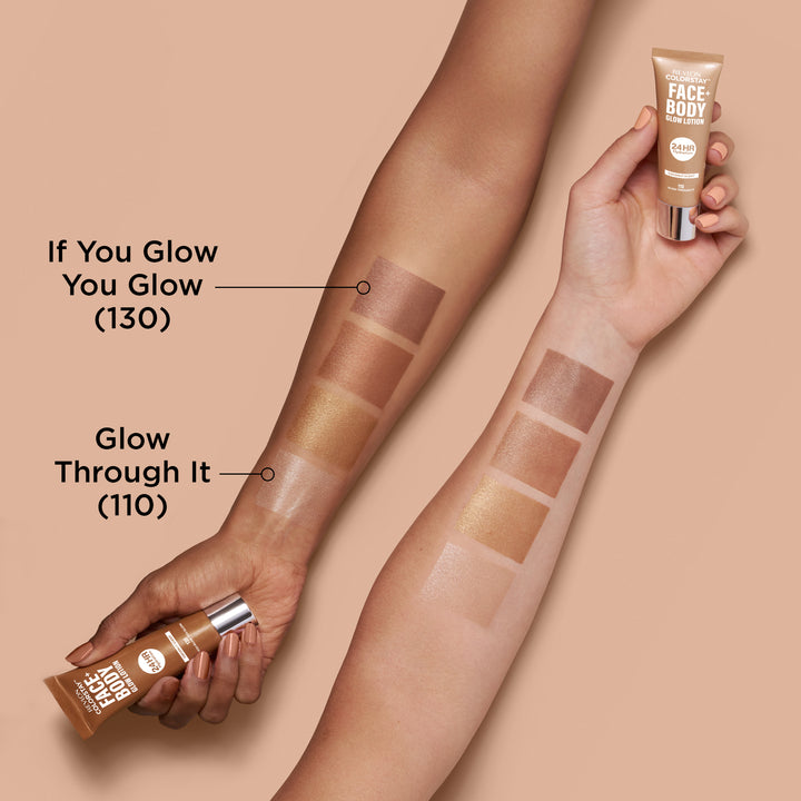 Loción bronceadora ColorStay™  Face & Body Glow Lotion