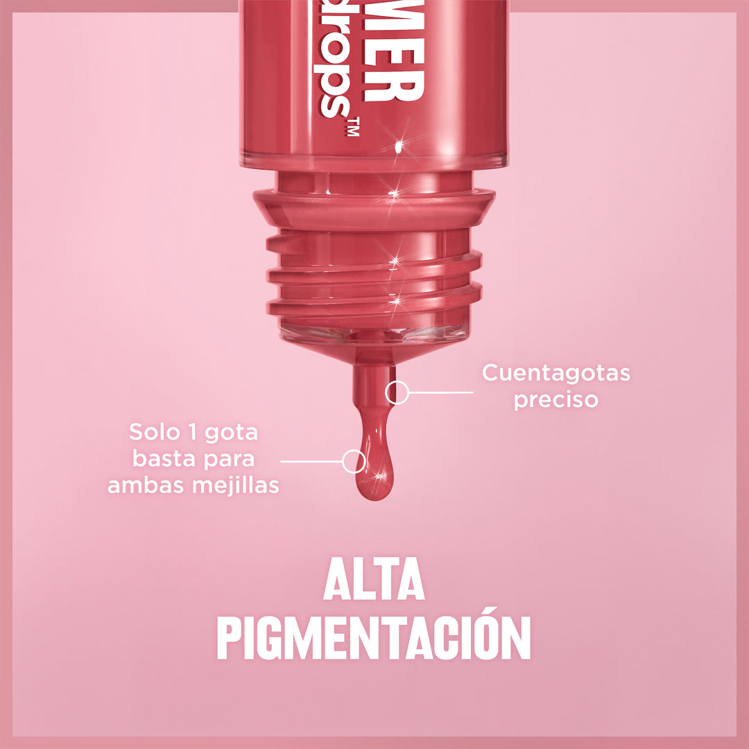 Colorete líquido Glimmer™ Blush Drops