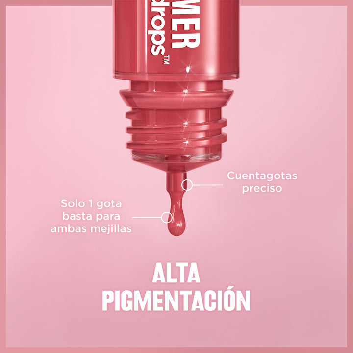 Colorete líquido Glimmer™ Blush Drops
