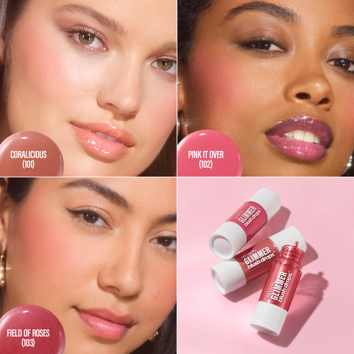 Colorete líquido Glimmer™ Blush Drops